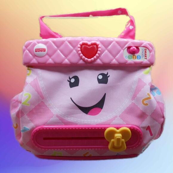 Fisher Price 2018 Laugh & Learn My Smart Purse FGW15 Works-No Accessories - Picture 1 of 11